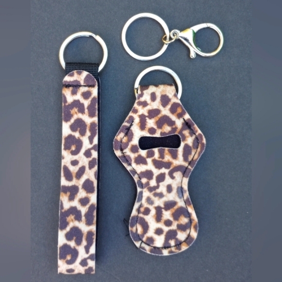 5/$25 Wrist Lanyard Strap Lip Balm Holder Keychain Lipstick Lighter Anim… - Picture 6 of 16